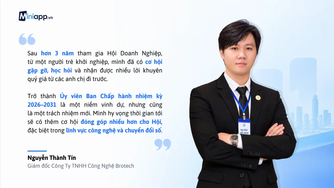 Chia sẻ từ ông Nguyễn Thành Tín – Giám đốc Công Ty TNHH Công Nghệ Brotech