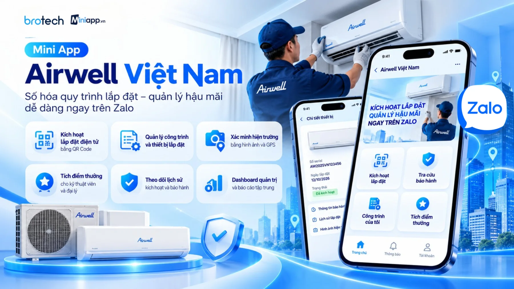 Mini App Airwell Việt Nam