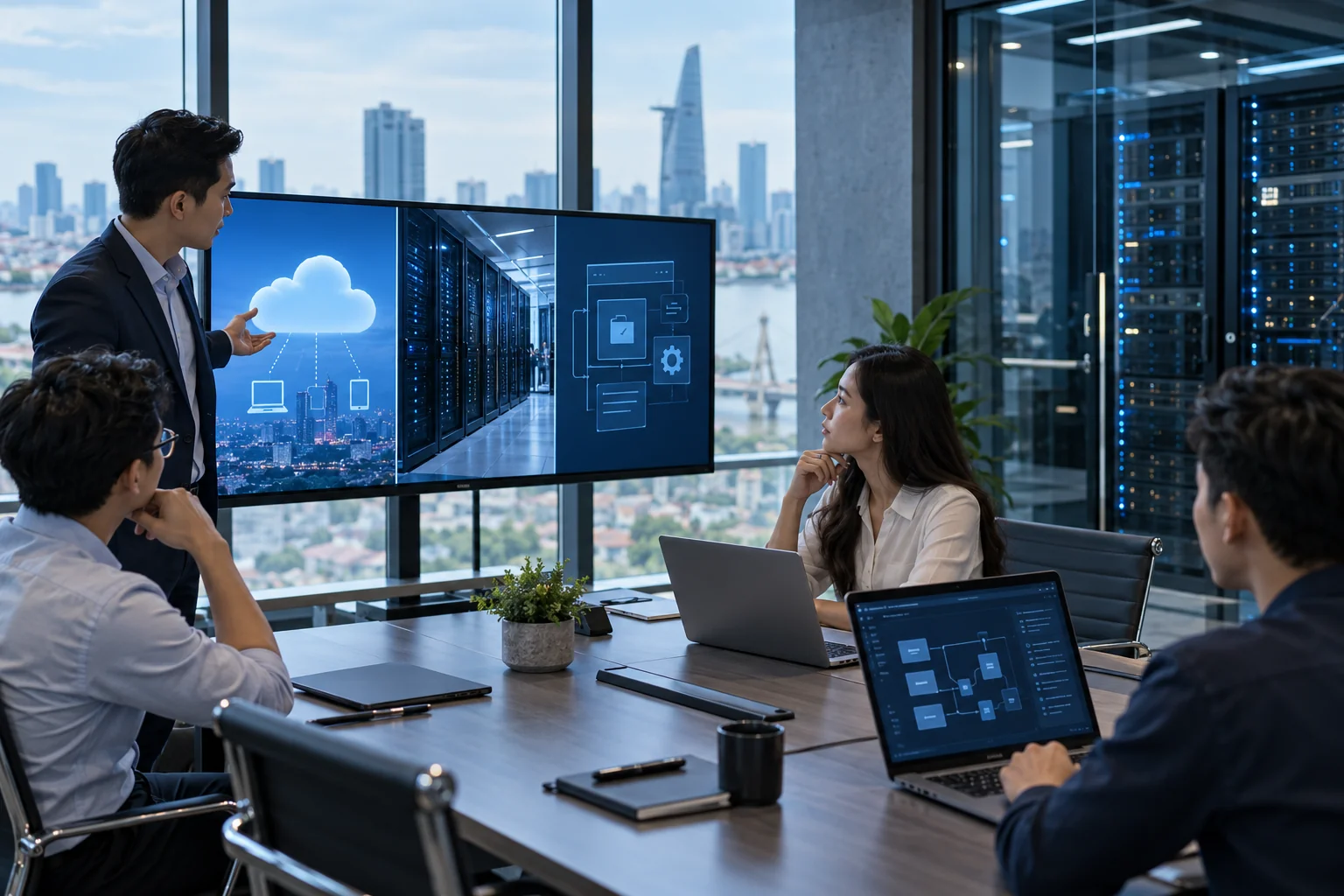 Hình minh họa cho bài: Chọn SaaS, On-premise hay phát triển riêng?