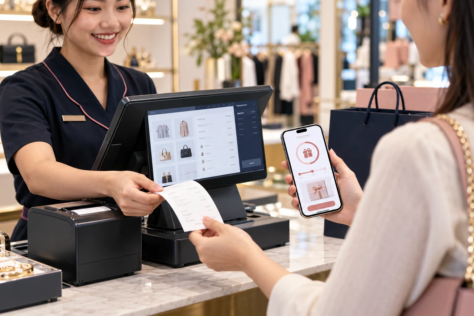 Hình minh họa cho bài: Kết nối POS để tích điểm: bắt đầu từ luồng nào?