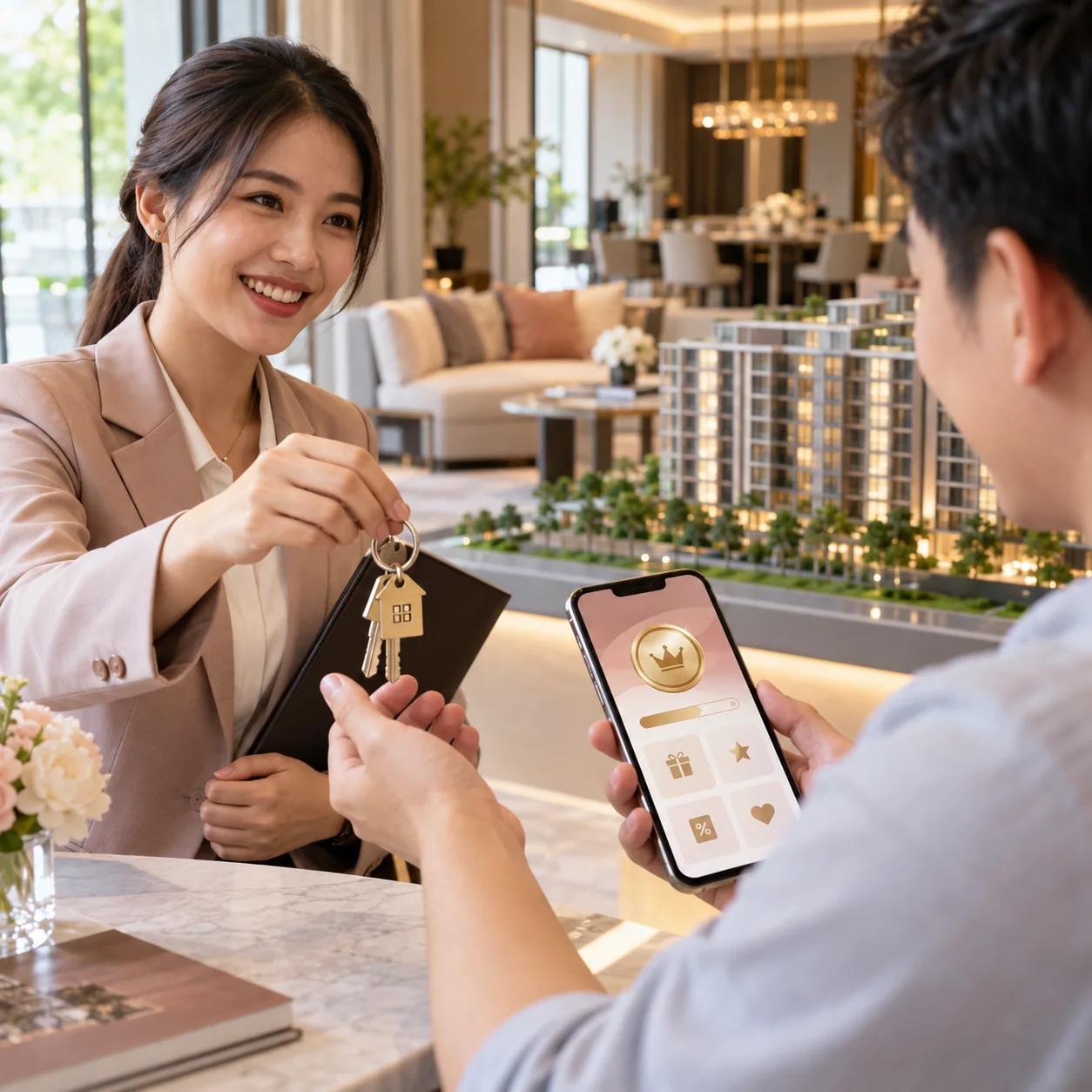 Hình minh họa chương trình Loyalty dành cho khách hàng thân thiết